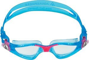 Aquasphere Kayenne Junior Kids Unisex Swimming Goggles, Anti Scratch & Fog Lens, Leak Free, Comfortable Wide Clear Vision