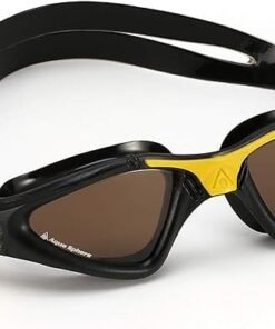 Aqua Sphere Kayenne Adult Swim Goggles - 180-Degree Distortion Free Vision, Ideal for Active Pool or Open Water Swimmers