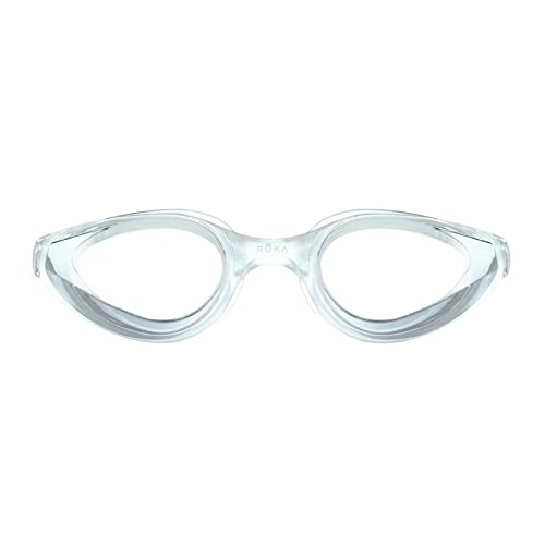 ROKA R1 Anti-Fog Swim Goggles with RAPIDSIGHT Razor Sharp Optics - Mirror and Non-Mirror