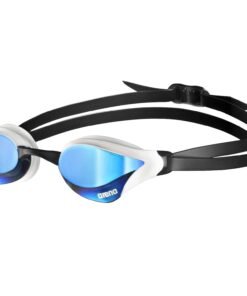 ARENA Unisex Cobra Core Swipe Anti-Fog Racing Swim Goggles for Men and Women Polycarbonate Mirror/Non-Mirror Lens