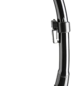 Cressi Adult Diving Dry Snorkel with Splash Guard and Top Valve - Supernova Dry: Designed in Italy