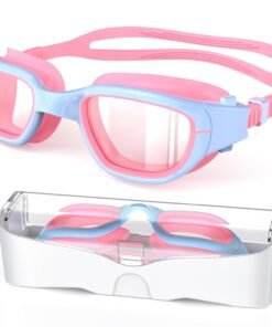Kids Swim Goggles,Swimming Goggles for Kids 6-14, Anti-Fog UV Protection Pool Glasses for Boys Girls
