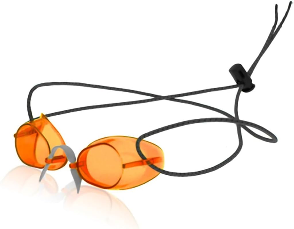 Sporti Unisex Adult Swedish Swimming Goggles, Antifog Swim Goggles for Men & Women, UV Protection, Bungee Strap with Toggle