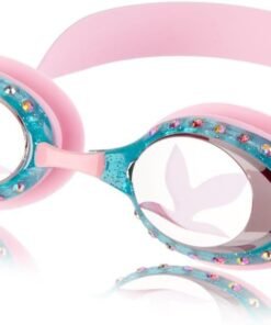 Sporti Unisex Junior Swimming Goggles, Swim Goggles for Kids, Safety for Pool, Beach, Anti Fog UV Protection, Variety Designs