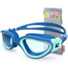ZIONOR Kids Swim Goggles, G1MINI SE Anti-Fog Swimming Goggles for Kid Child 6-14