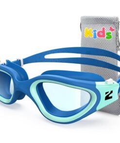 ZIONOR Kids Swim Goggles, G1MINI SE Anti-Fog Swimming Goggles for Kid Child 6-14
